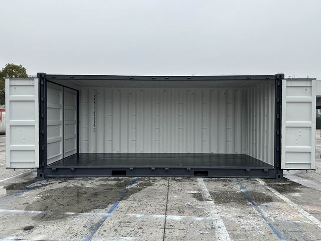 20 ft  Fuß Open Side Container