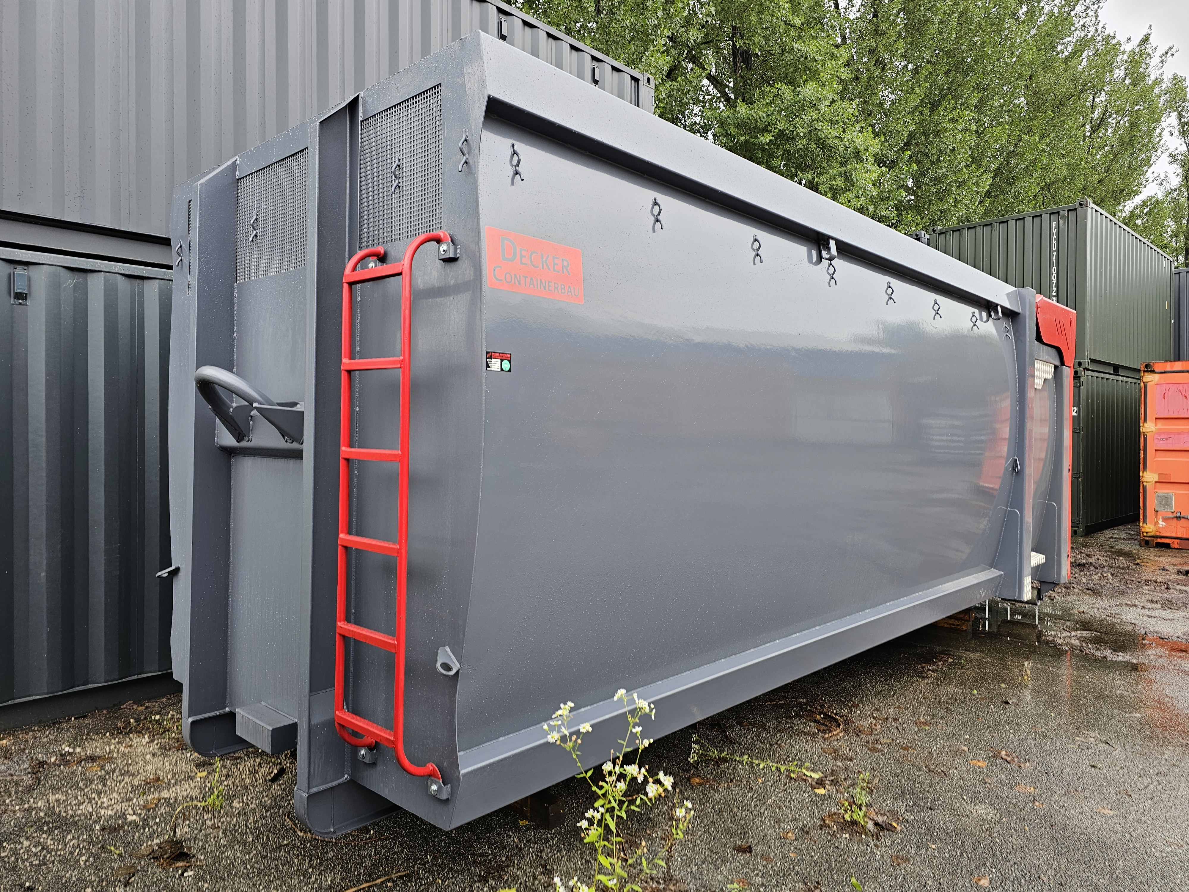 Abrollcontainer Silage Decker