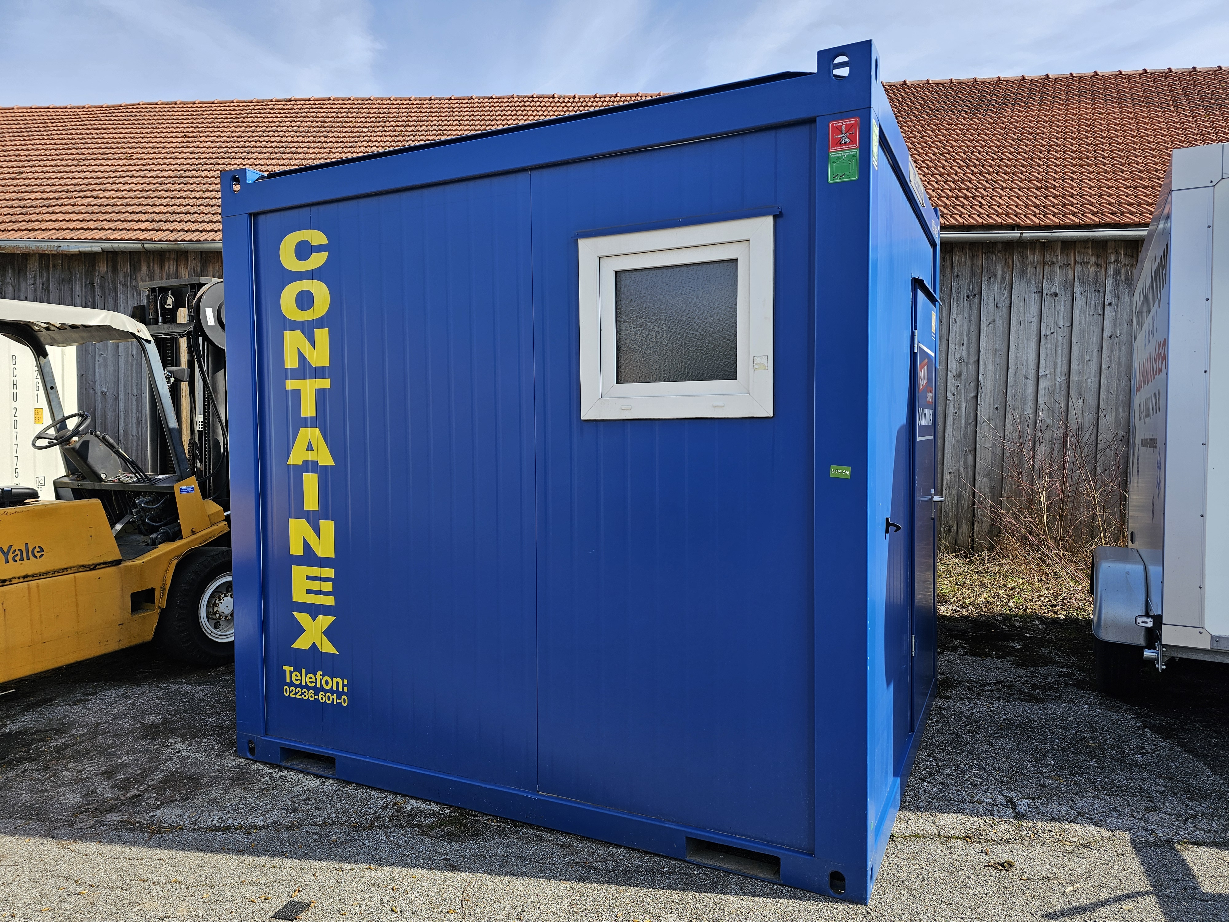 10 ft Sanitärcontainer WC Dusche  CONTAINEX